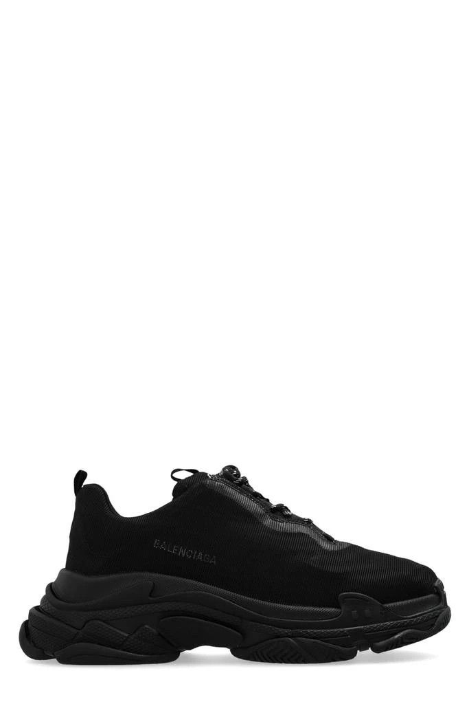 Balenciaga o1bcso1str0625 Triple S Sneakers in Black Size US 6 / EU 39 - 1 Thumbnail