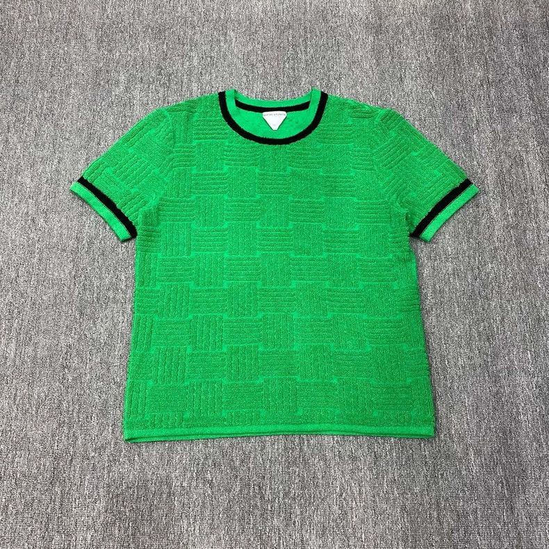 Bottega Veneta Bottega Veneta Green Towel Short Sleeve Top-2508 Size US L / EU 52-54 / 3 - 2 Thumbnail