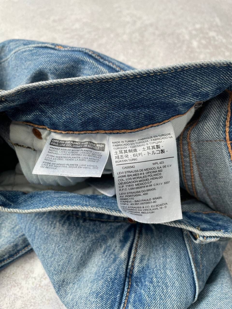 Levi's × Levi's Vintage Clothing × Vintage Vintage Levi’s 501 Washed Blue Denim Jeans Pants Y2K Rare Size US 32 / EU 48 - 9 Thumbnail