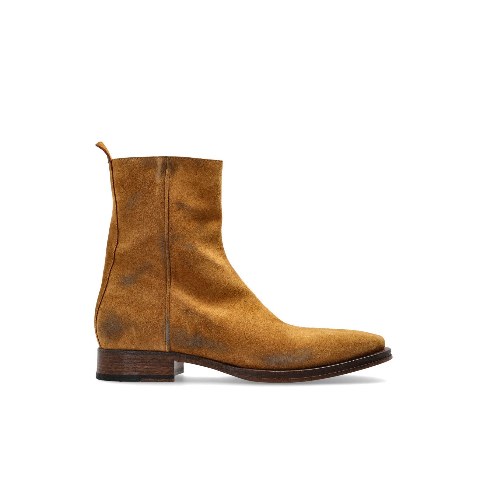 Acne Studios ACNE STUDIOS Beige Suede Ankle Boots New & Authentic (Men's Size US 12 / EU 45 - 1 Thumbnail