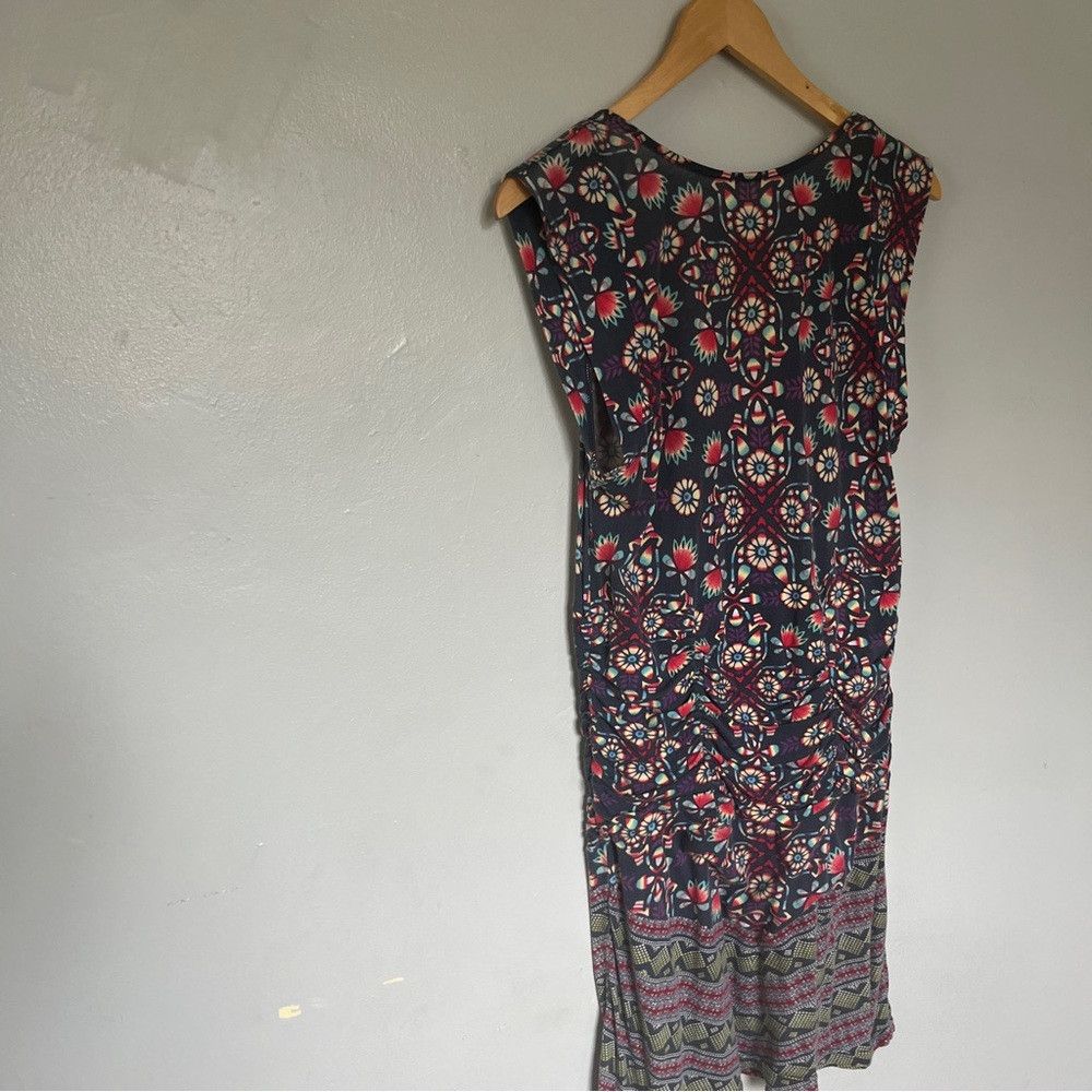 Free People Free People Floral Cap Sleeves Scoopneck Petite Dress Small Size ONE SIZE - 4 Thumbnail