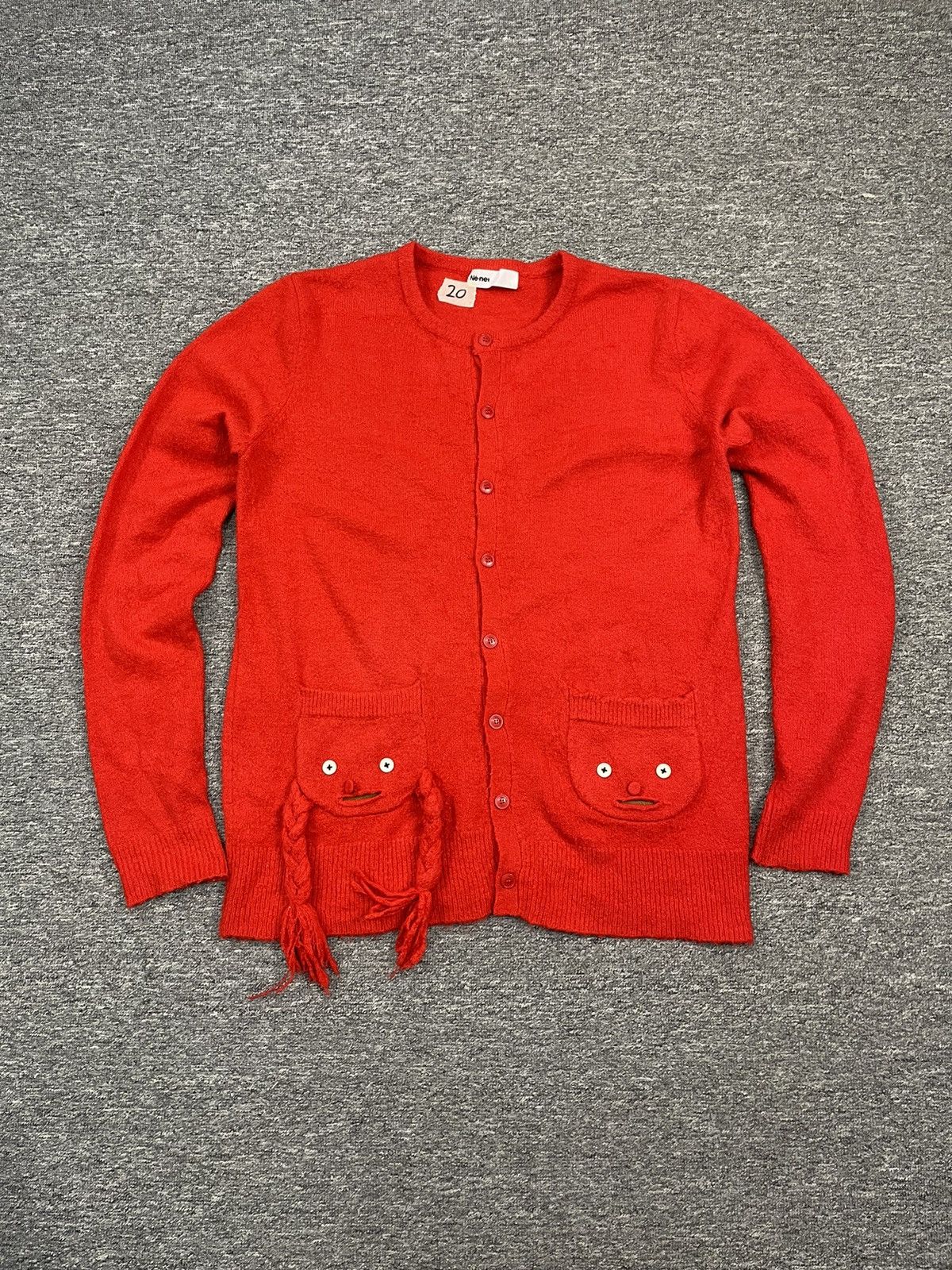 Issey Miyake × Ne-Net 🇯🇵 Ne-Net by Issey Miyake Women Cashmere Cardigan Sweater Size M / US 6-8 / IT 42-44 - 1 Thumbnail