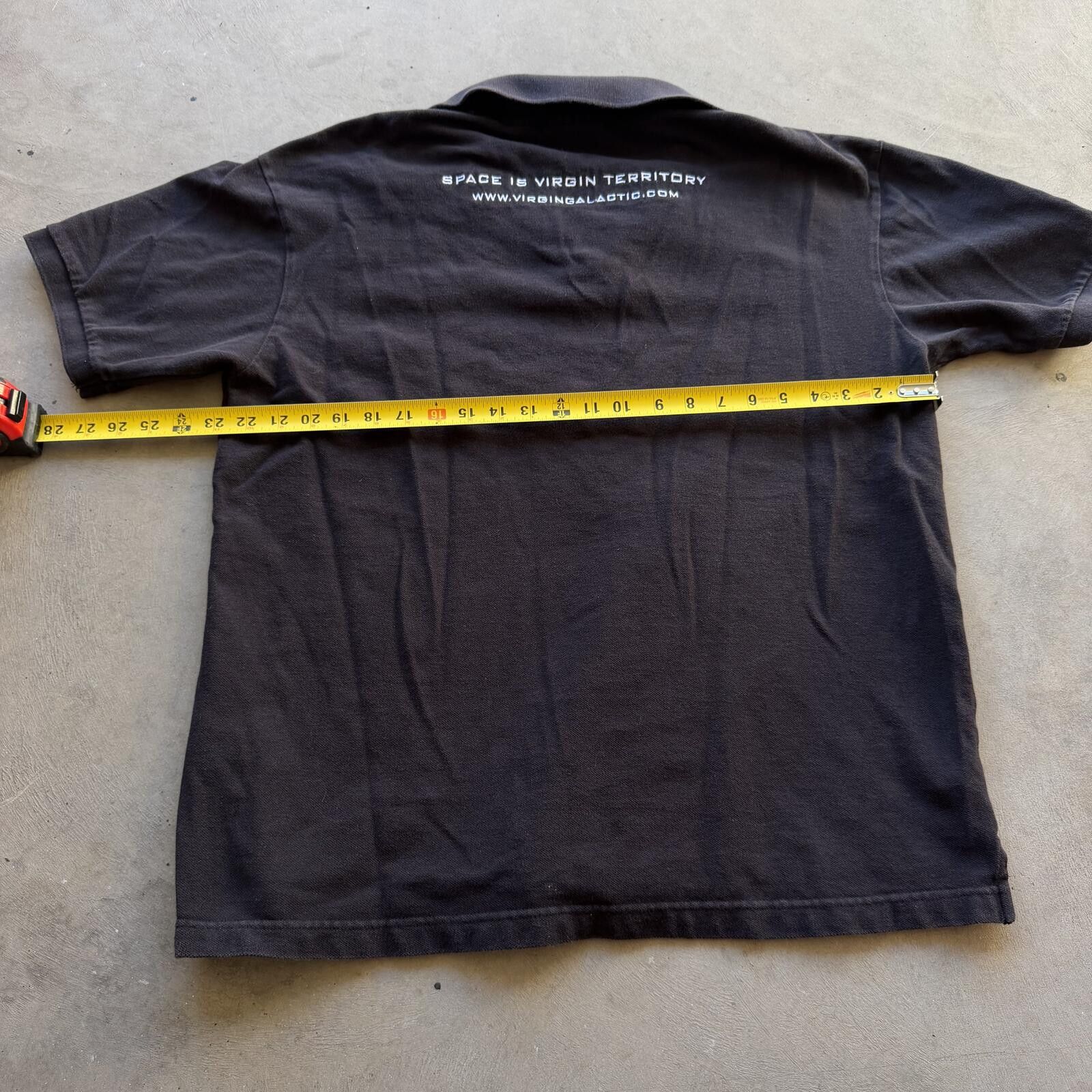 Other Vintage Y2K Virgin Galactic Funny Space Polo Aviation Shirt Size US XL / EU 56 / 4 - 7 Thumbnail