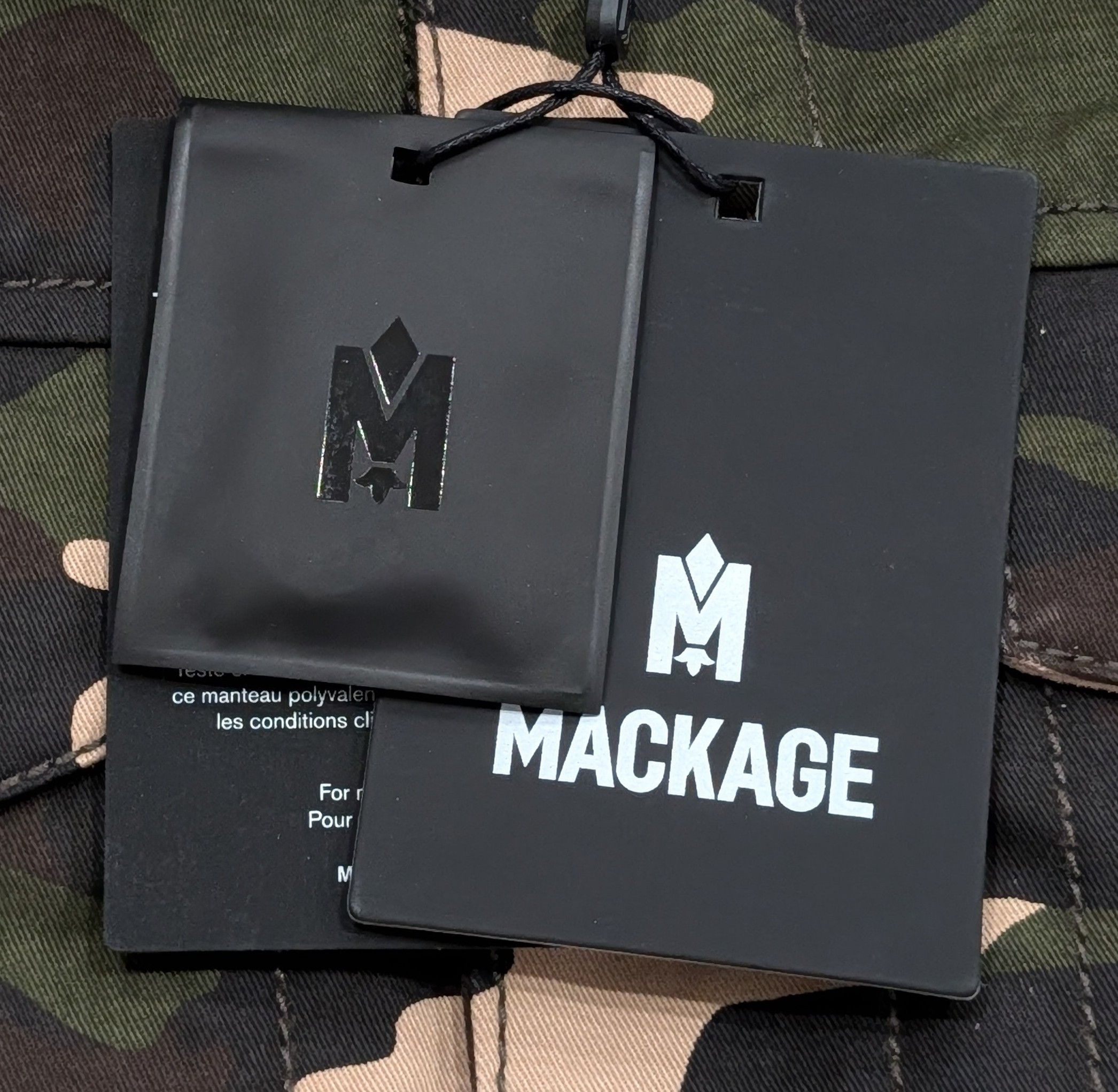 Mackage $890 Mens MACKAGE "Nash" Logo Camo Trucker Jacket 38 - Small Size US M / EU 48-50 / 2 - 10 Thumbnail