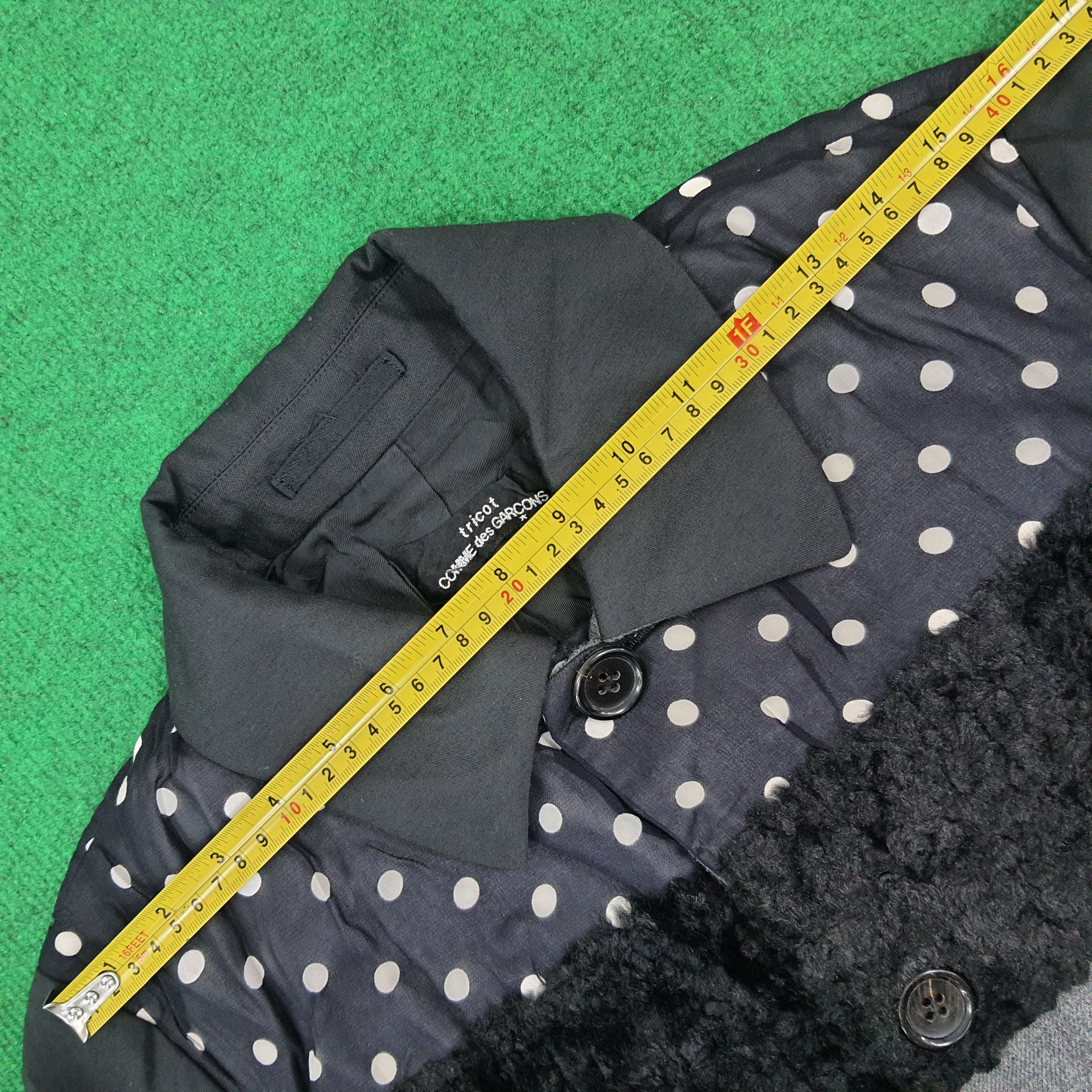 Comme des Garcons Vintage Tricot Comme Des Garcons Japan Button Up Jacket Size US S / EU 44-46 / 1 - 9 Thumbnail