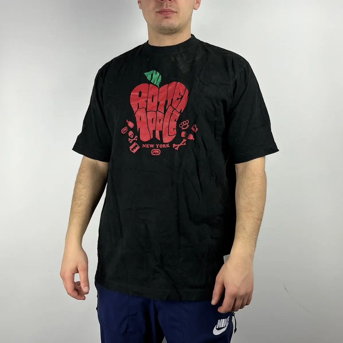 Ecko Unltd. Ecko Unltd Tshirt apple New York size XLarge Size US XL / EU 56 / 4 - 1 Thumbnail