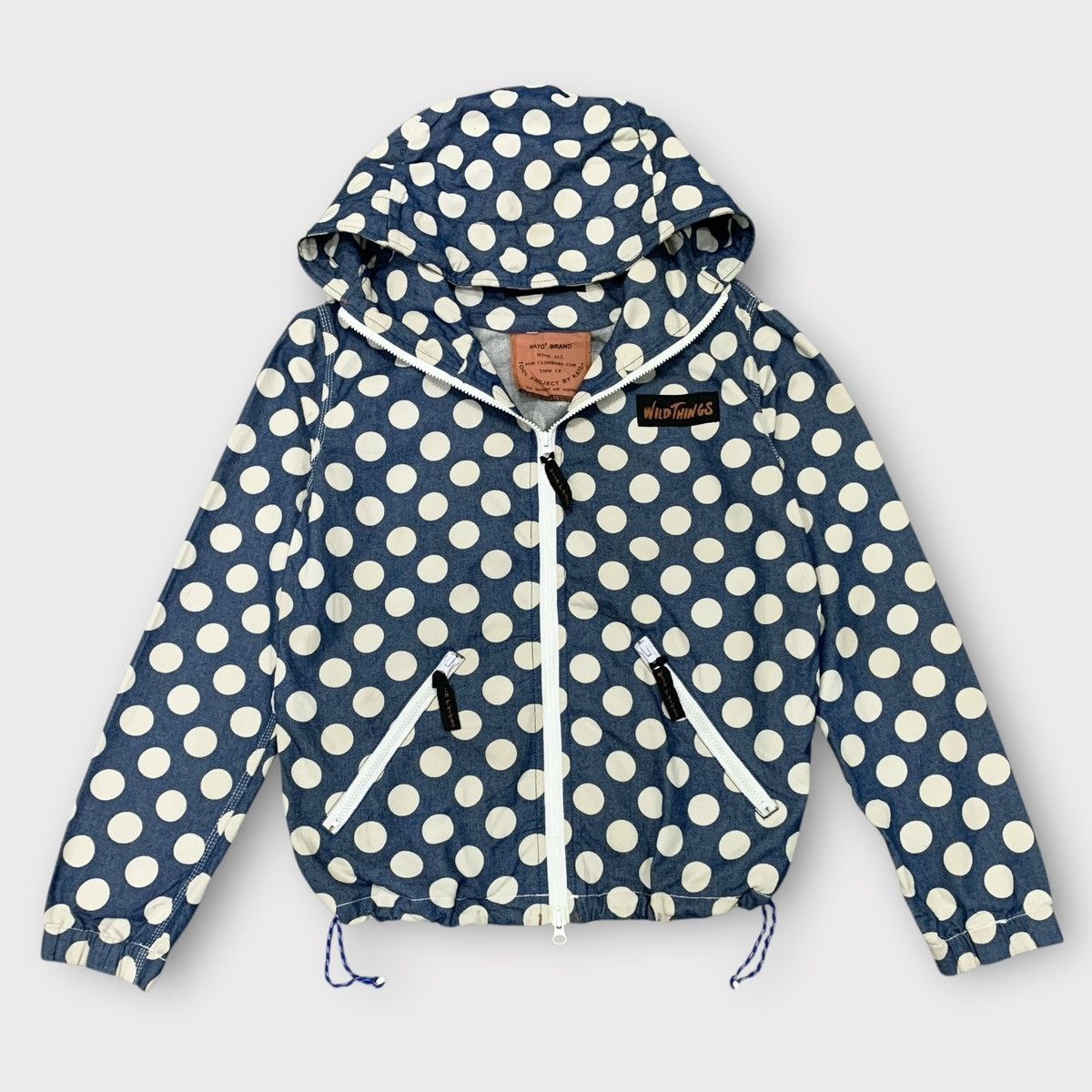 Wild Things COLLABORATION WILD THINGS X KATO POLKA DOT DENIM JACKET Size M / US 6-8 / IT 42-44 - 6 Thumbnail