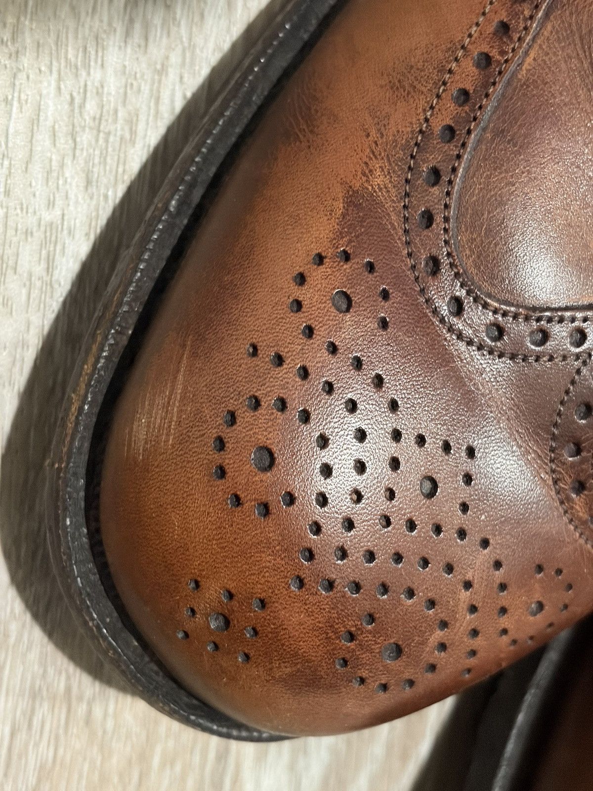 Florsheim Florsheim Magneforce Shoes Leather Wingtip Brogue Oxfords Size US 13 / EU 46 - 2 Thumbnail