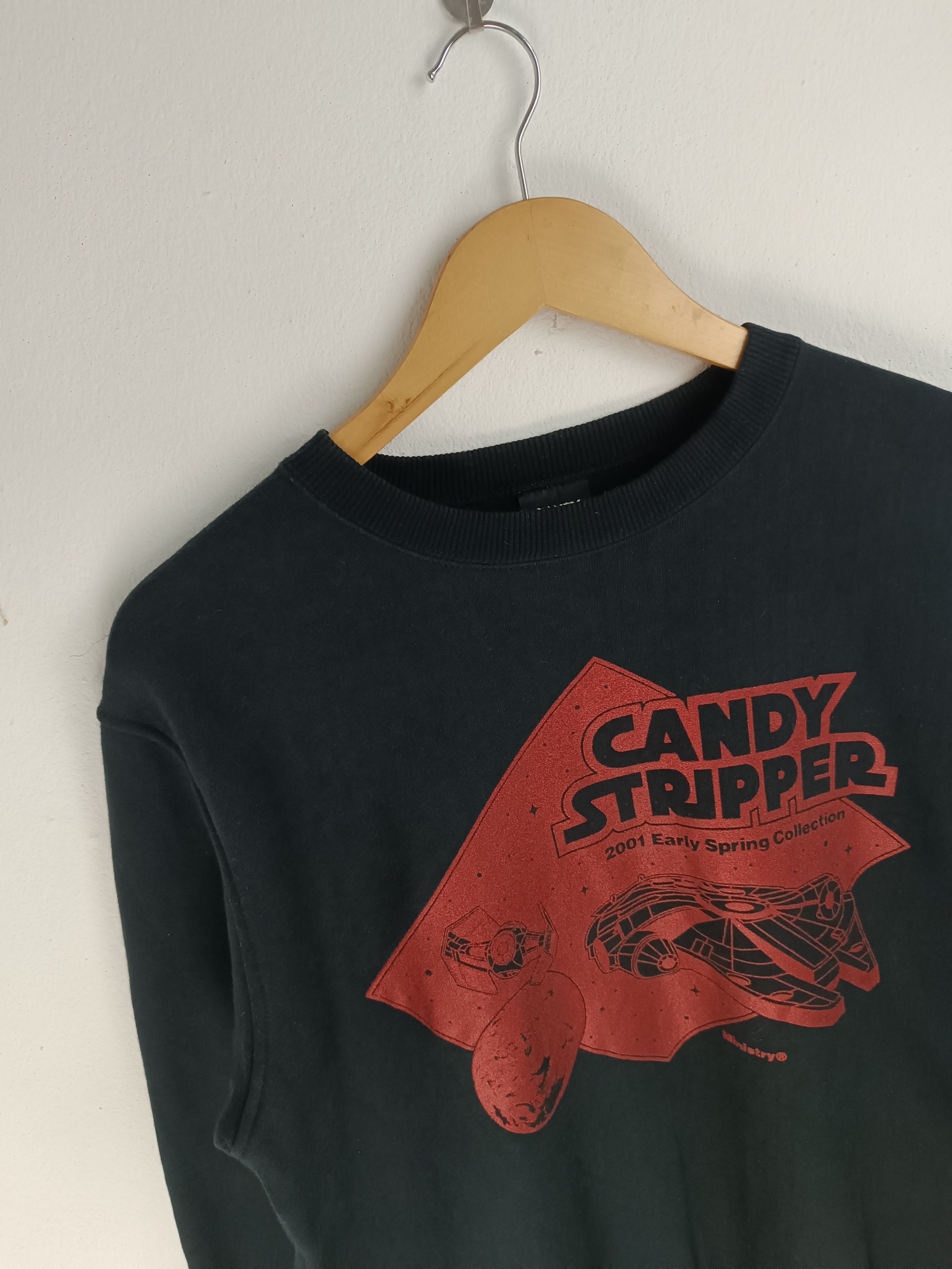 Japanese Brand VINTAGE 2001 CANDY STRIPPER SPRING COLLECTION SUPER RARE Size US M / EU 48-50 / 2 - 5 Thumbnail