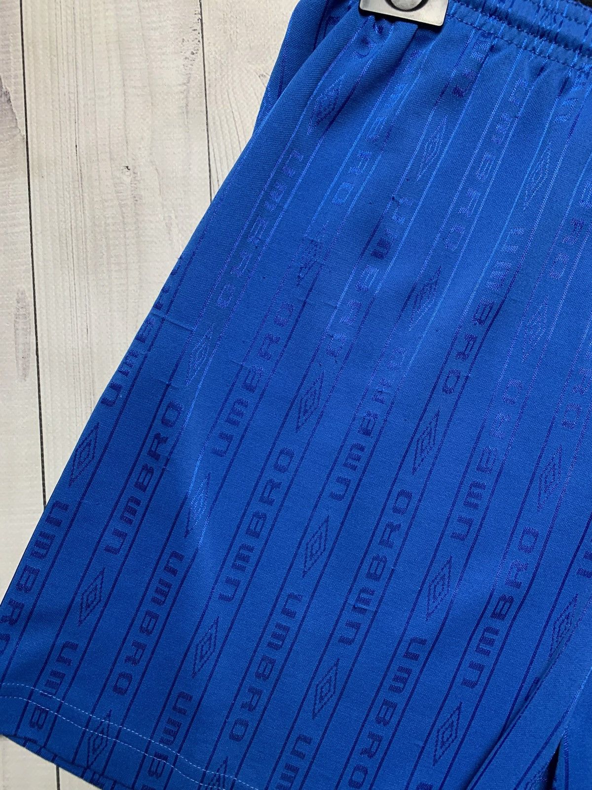 Umbro × Vintage Vintage Umbro monogram shorts blue rare size M Size US 32 / EU 48 - 3 Thumbnail