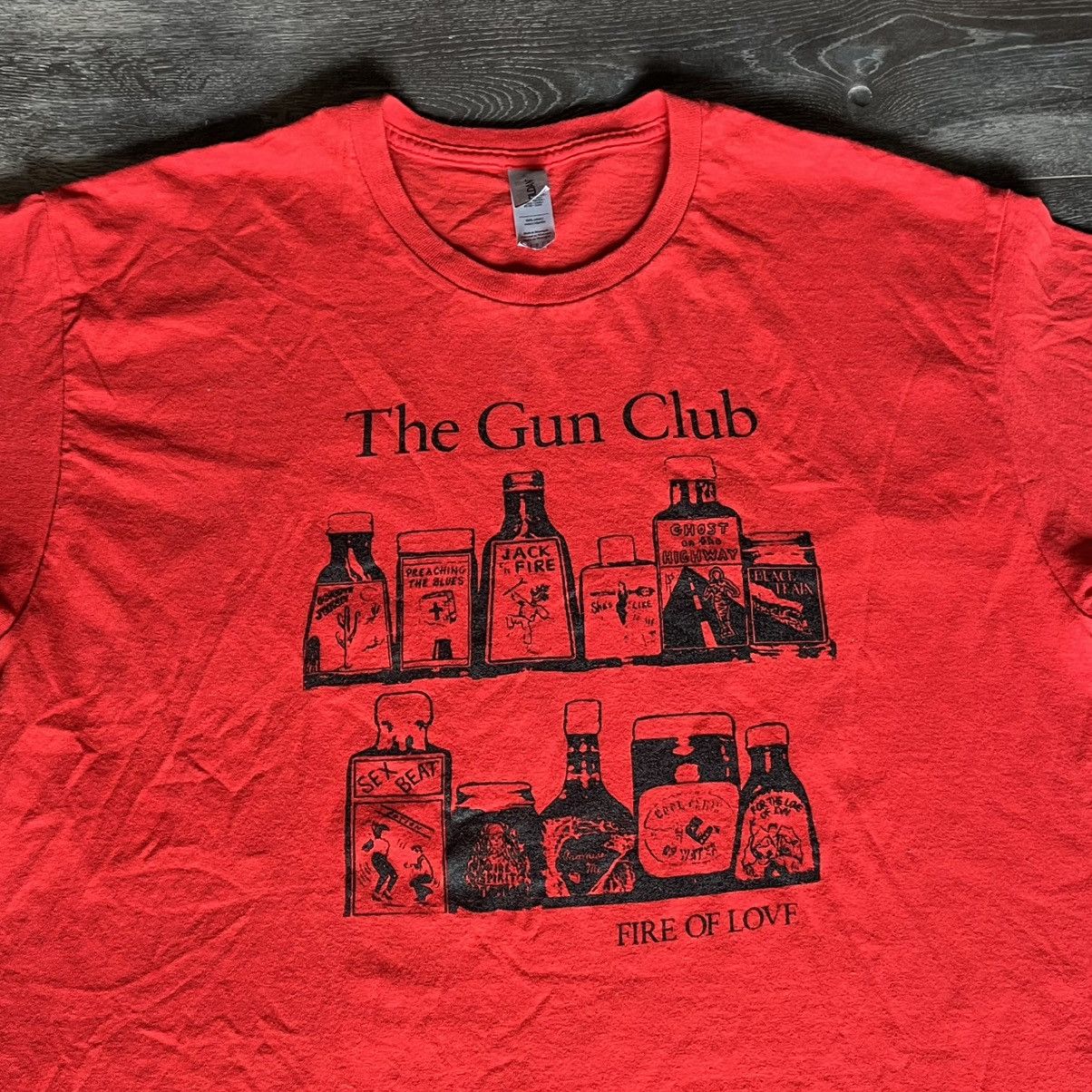 Band Tees Vintage The Gun Club Fire of Love Punk Graphic Logo T Shirt Size US L / EU 52-54 / 3 - 3 Thumbnail