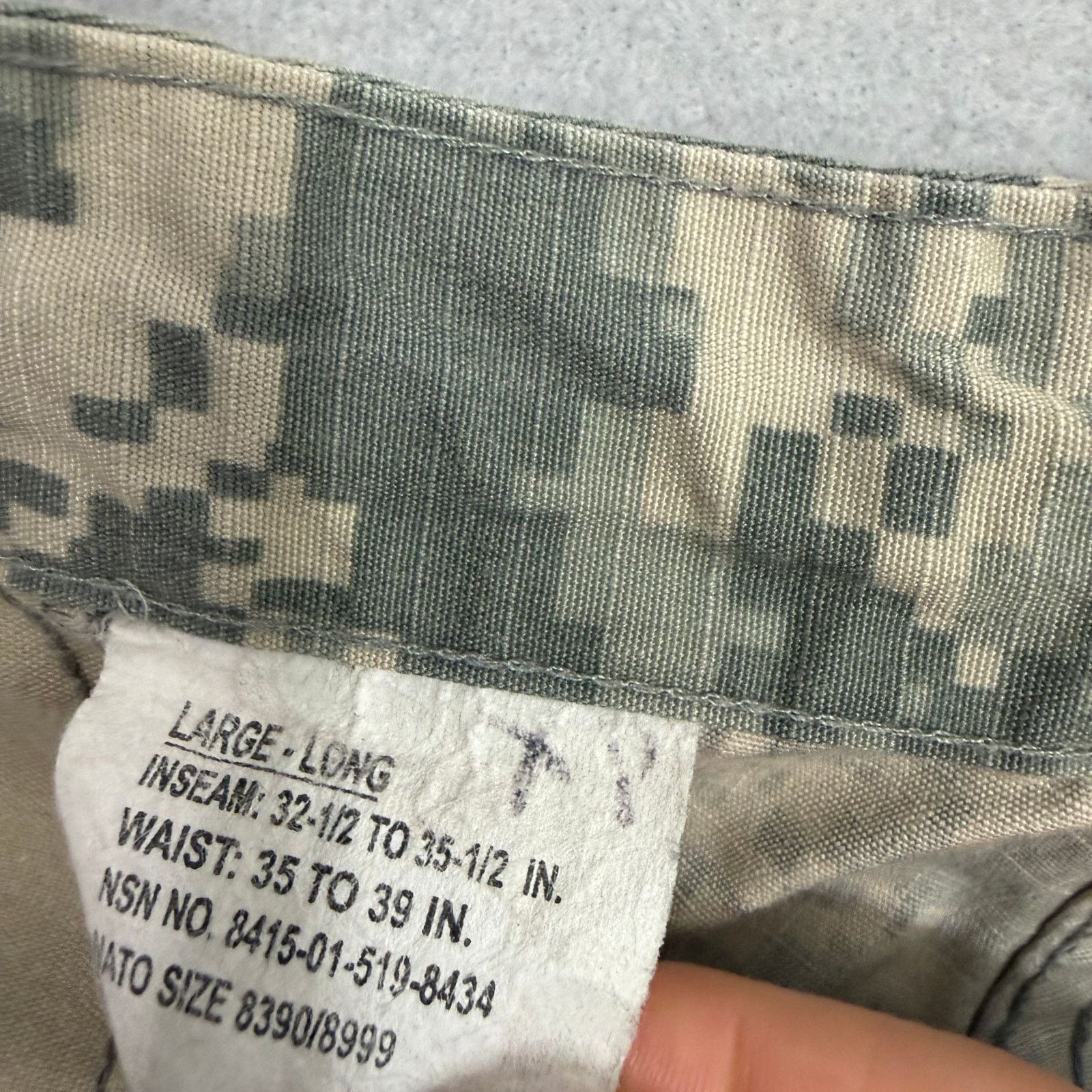 Vintage Vintage Military Pants Size Large Long Army Combat Uniform Size US 35 - 3 Thumbnail