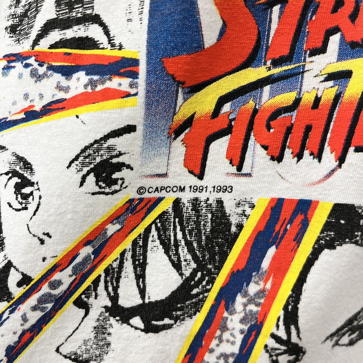 Vintage Street Fighter II Vintage 1993 Top Fair by Gunze T-Shirt M/L Size US M / EU 48-50 / 2 - 6 Thumbnail