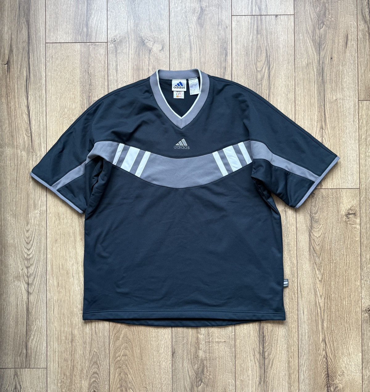 Adidas Koszulka Jersey Adidas Vintage retro Size US L / EU 52-54 / 3 - 3 Thumbnail