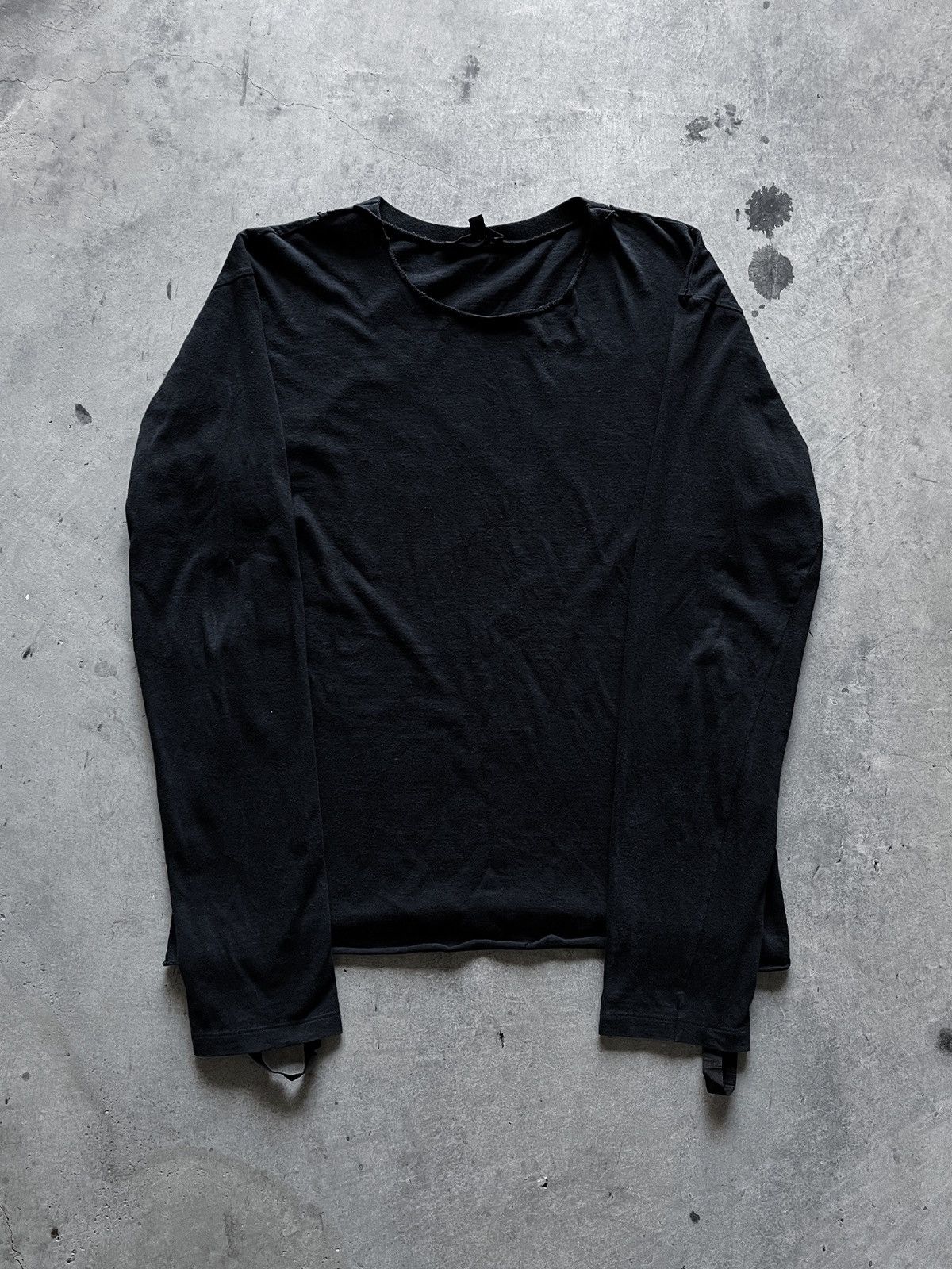 image of Helmut Lang 00’ Longsleeve in Blue, Women's (Size Medium)