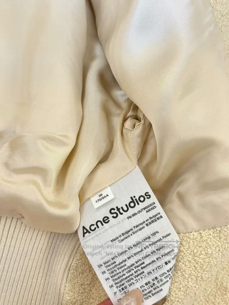 Acne Studios Acne Studios Solid Color Single-breasted Short Crop Waist Size XS / US 0-2 / IT 36-38 - 5 Thumbnail