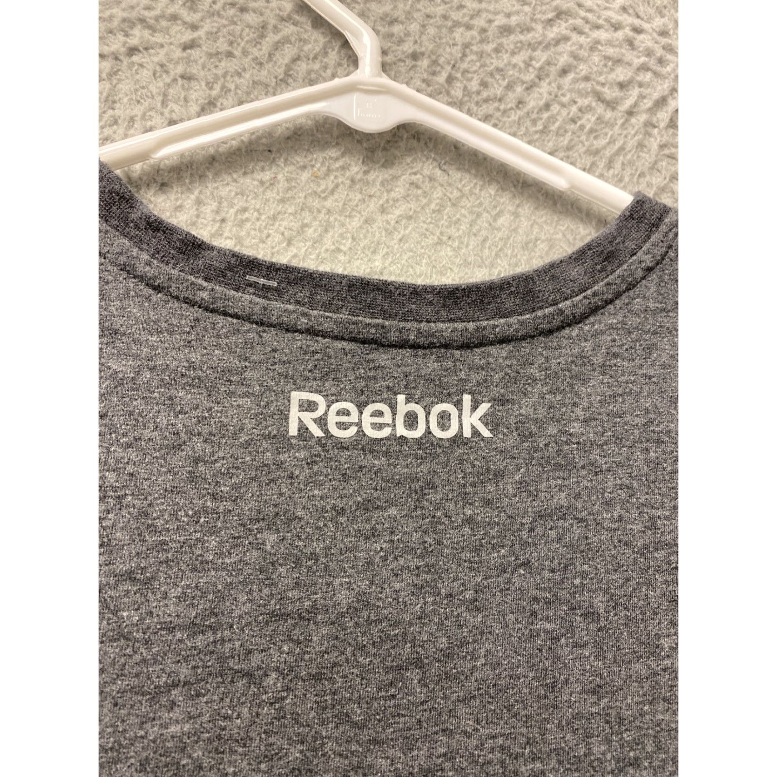 Reebok Reebok Graphic T-Shirt Men's Size M Classic Fit Gray Logo Sports Tee Size US M / EU 48-50 / 2 - 8 Thumbnail