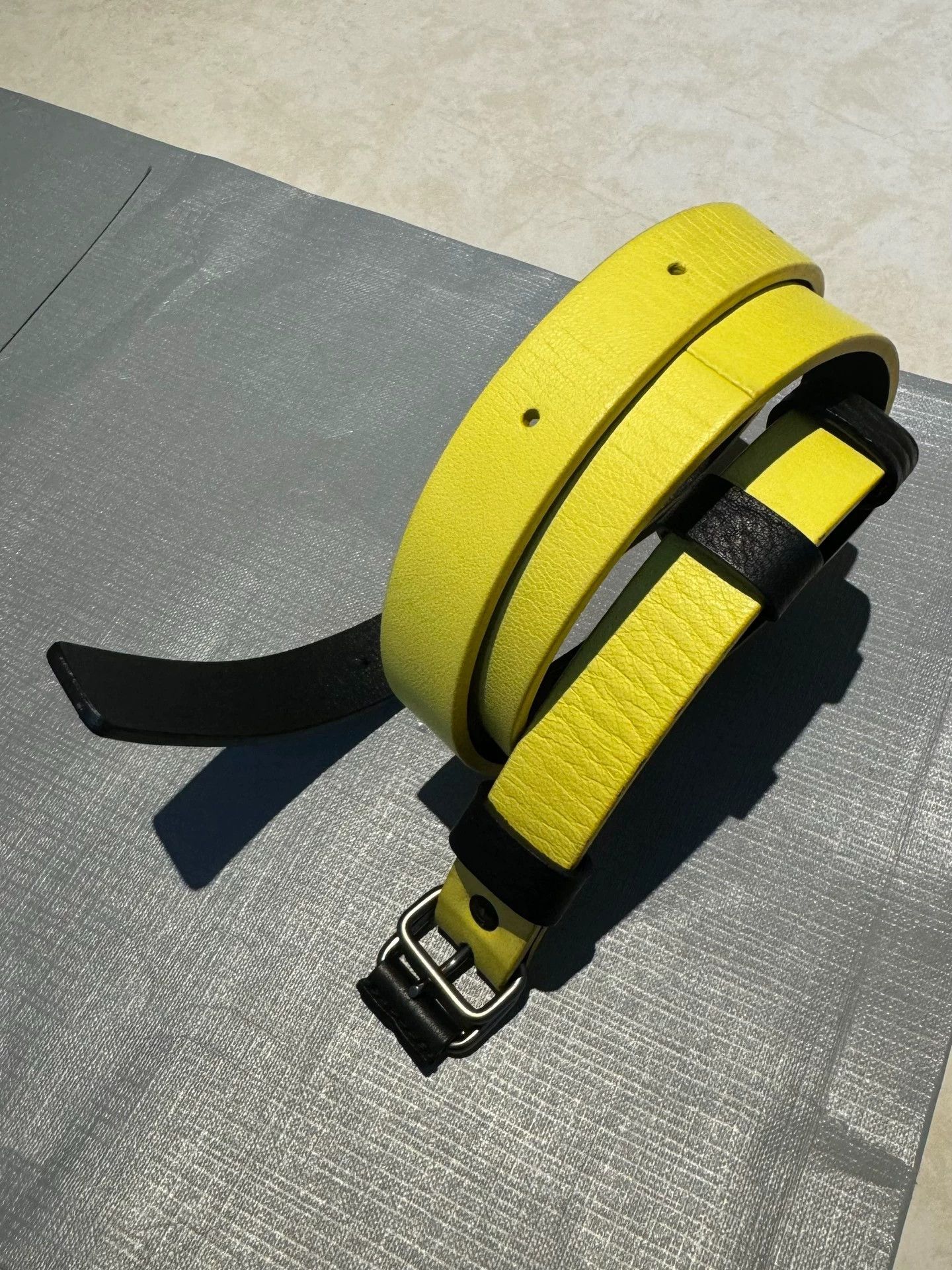 Balenciaga Balenciaga Wu-Tang Color-Blocked Biker Belt Unisex Size ONE SIZE - 5 Thumbnail