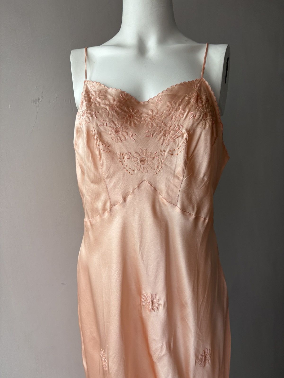 Vintage Vintage silk nightwear Size L / US 10 / IT 46 - 4 Thumbnail