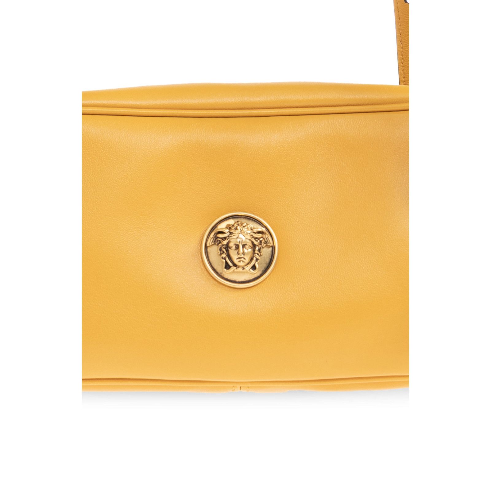 Versace VERSACE Medusa Head Orange Leather Shoulder Bag New & Authen Size ONE SIZE - 5 Thumbnail