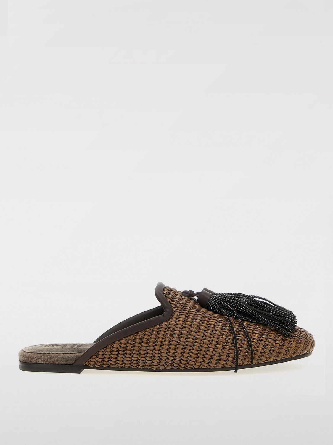 フラットシューズ BRUNELLO CUCINELLI Woman Flat shoes Brown MZ93C2979 C3022 Women's flat shoes and loafers | Brunello Cucinelli