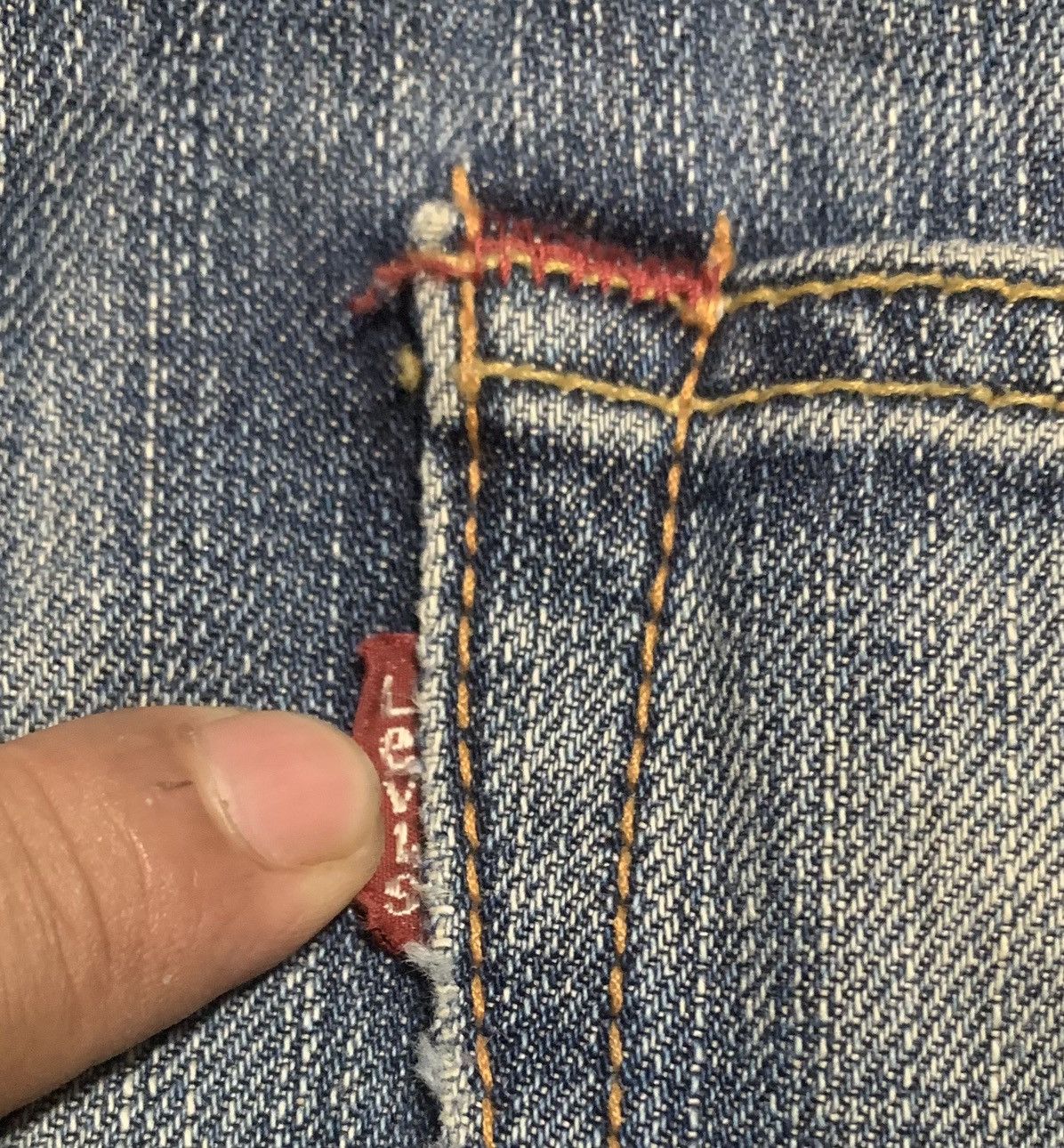 Levi's Vintage Levis 703 Straight Leg Jeans Distressed Size US 32 / EU 48 - 6 Thumbnail