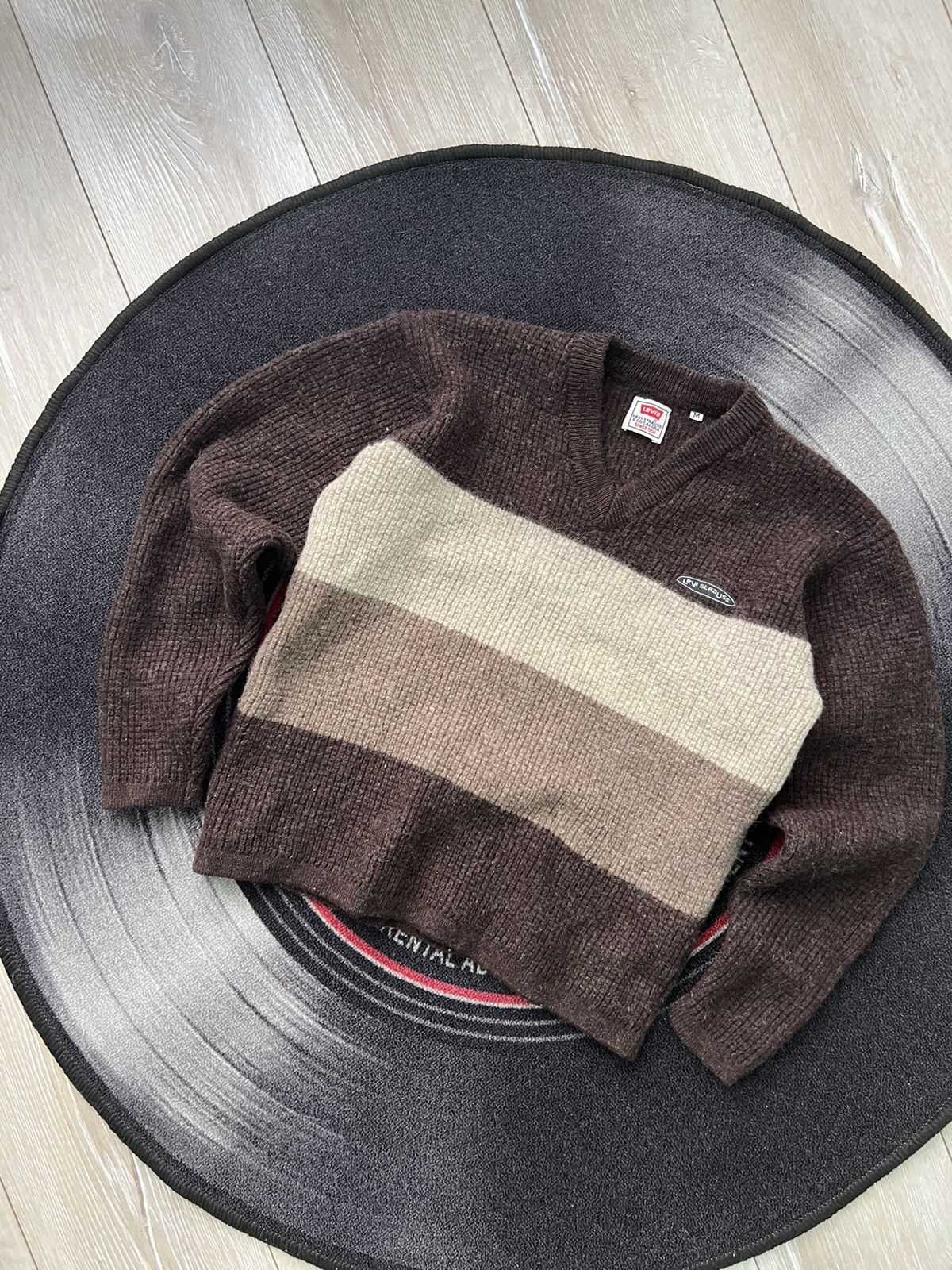 Levi's × Vintage Vintage Levi’s Wool Sweater 1990 year Size M / US 6-8 / IT 42-44 - 1 Thumbnail