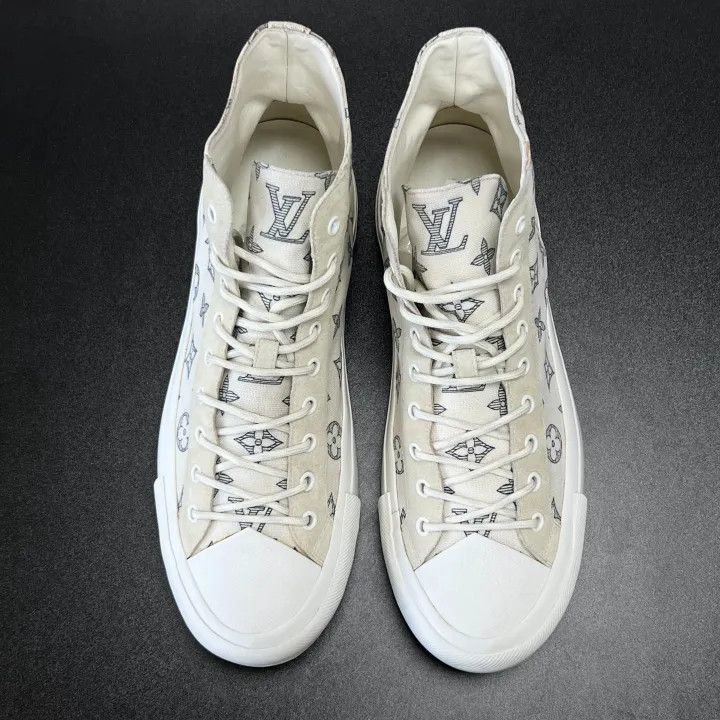 Louis Vuitton Louis Vuitton Monogram Canvas High-Top Sneakers -2508 Size US 8 / EU 41 - 2 Thumbnail