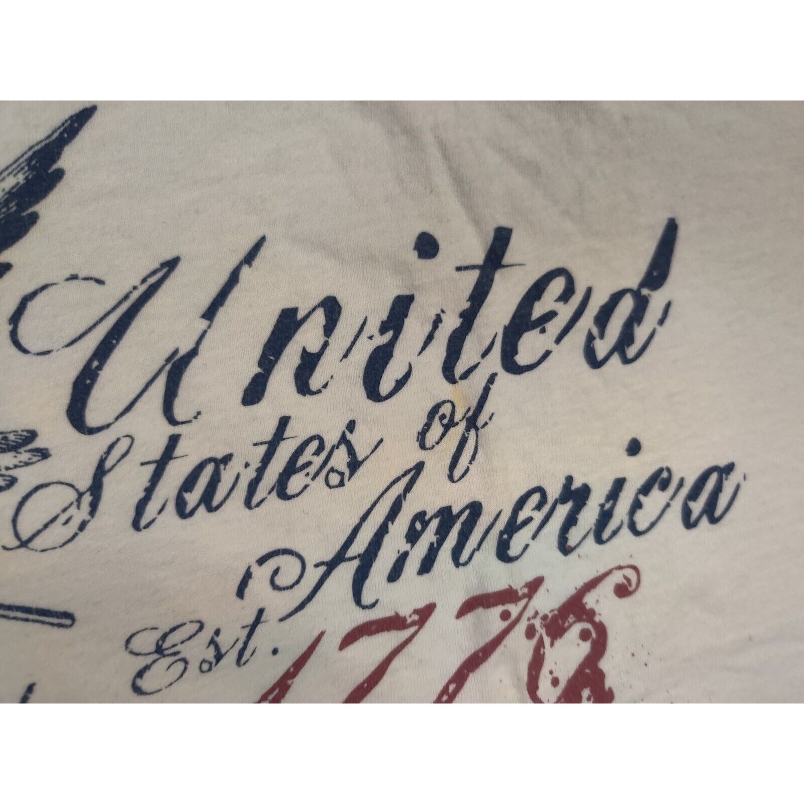 Delta USA Shirt Adult Mens Declaration of independence Size US XL / EU 56 / 4 - 2 Thumbnail