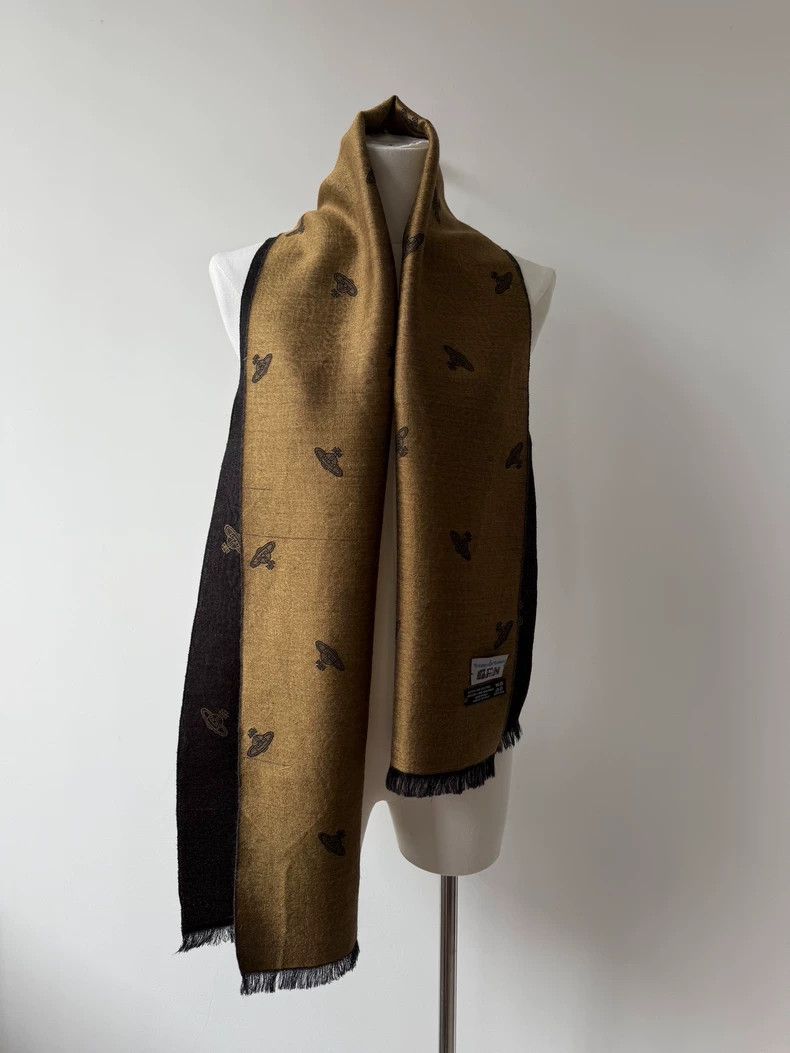 Vivienne Westwood Vivienne Westwood Silk double sided scarf Size ONE SIZE - 4 Thumbnail