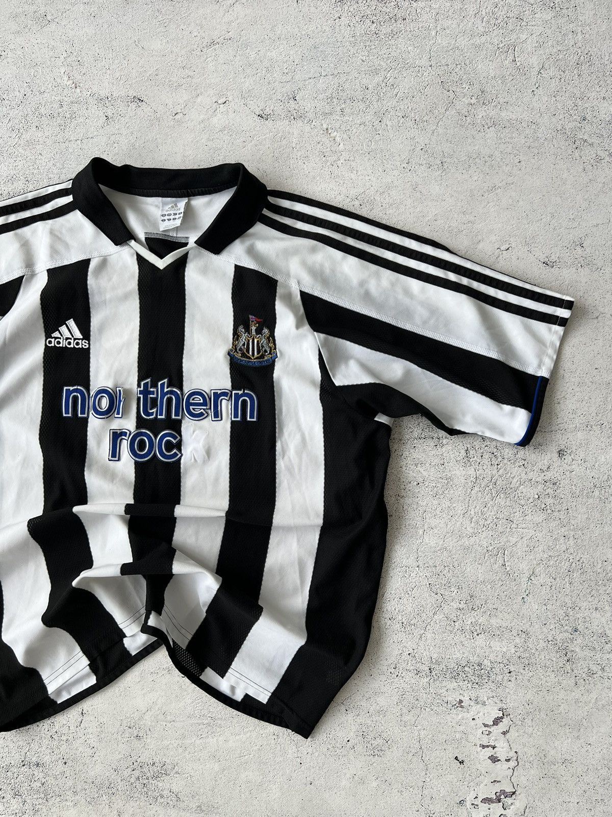 Adidas × Vintage 🩸RARE🩸Adidas Vintage Newcastle United 2003 Home Jersey Size US L / EU 52-54 / 3 - 3 Thumbnail