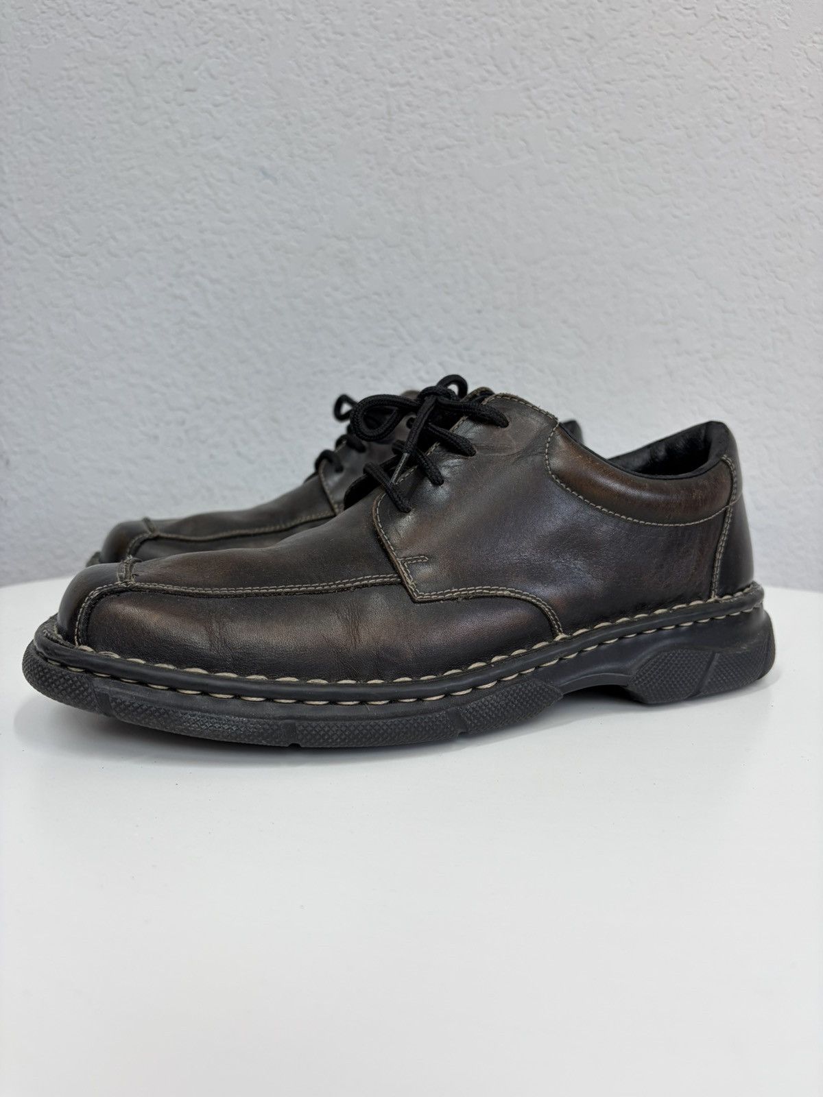 A.S.98 Vintage Italian AS 98 Rick Owens Style Leather Biker Boots Size US 8 / EU 41 - 4 Thumbnail