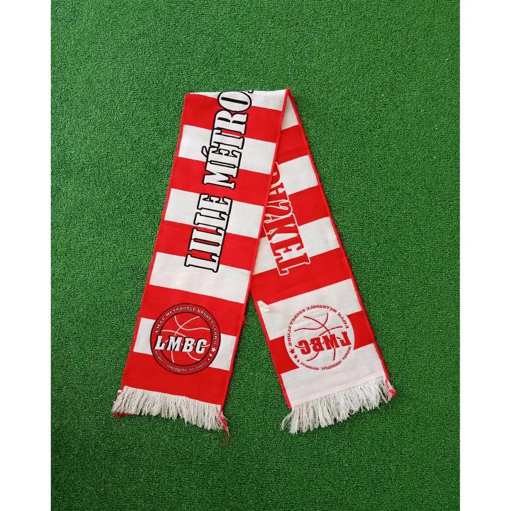Other Lille Métropole Basket Scarf – Red/White Size ONE SIZE - 1 Thumbnail