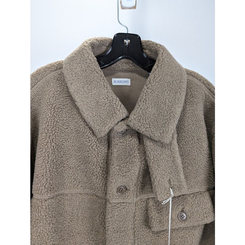 Burberry o1rshd1 Fleece Jacket in Camel Size US XL / EU 56 / 4 - 3 Thumbnail