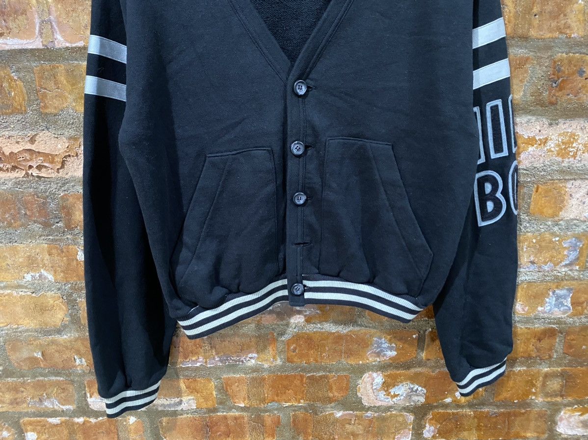 SS99 MILKBOY Large Spell Out Sleeve patch Sweat cardigan