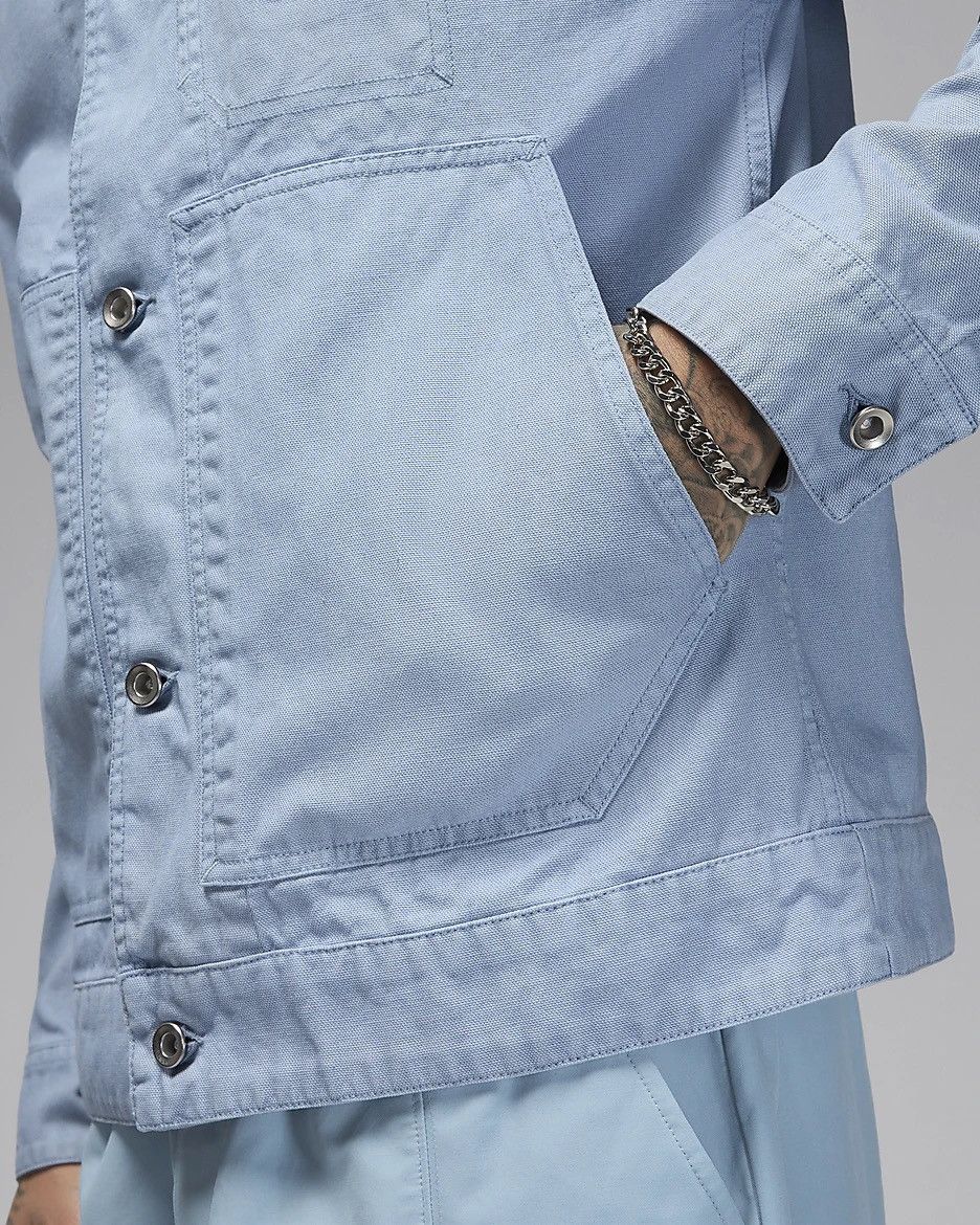Jordan Brand Air Jordan Men's Essentials Chicago Workwear Jacket Blue Size US M / EU 48-50 / 2 - 5 Thumbnail