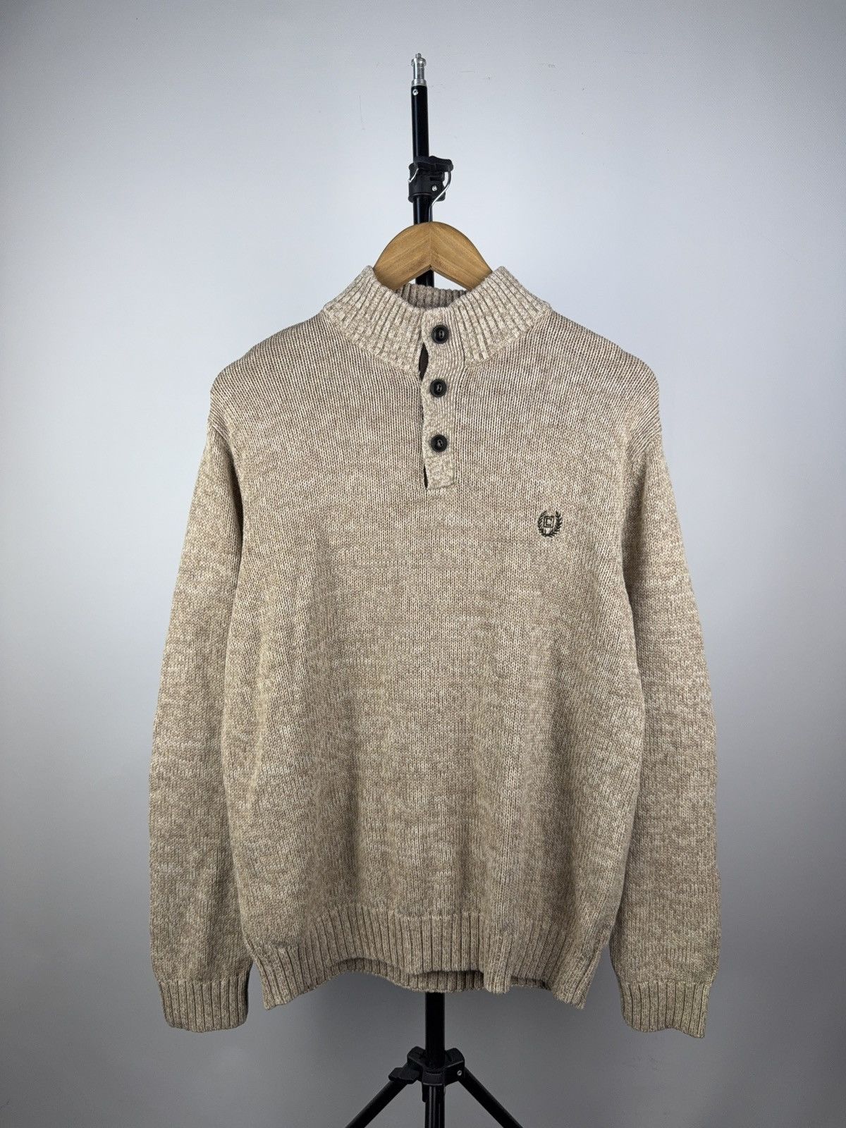 Chaps Vintage 00s Polo Ralph CHAPS 100% Cotton Knit Sweater Size US L / EU 52-54 / 3 - 1 Thumbnail