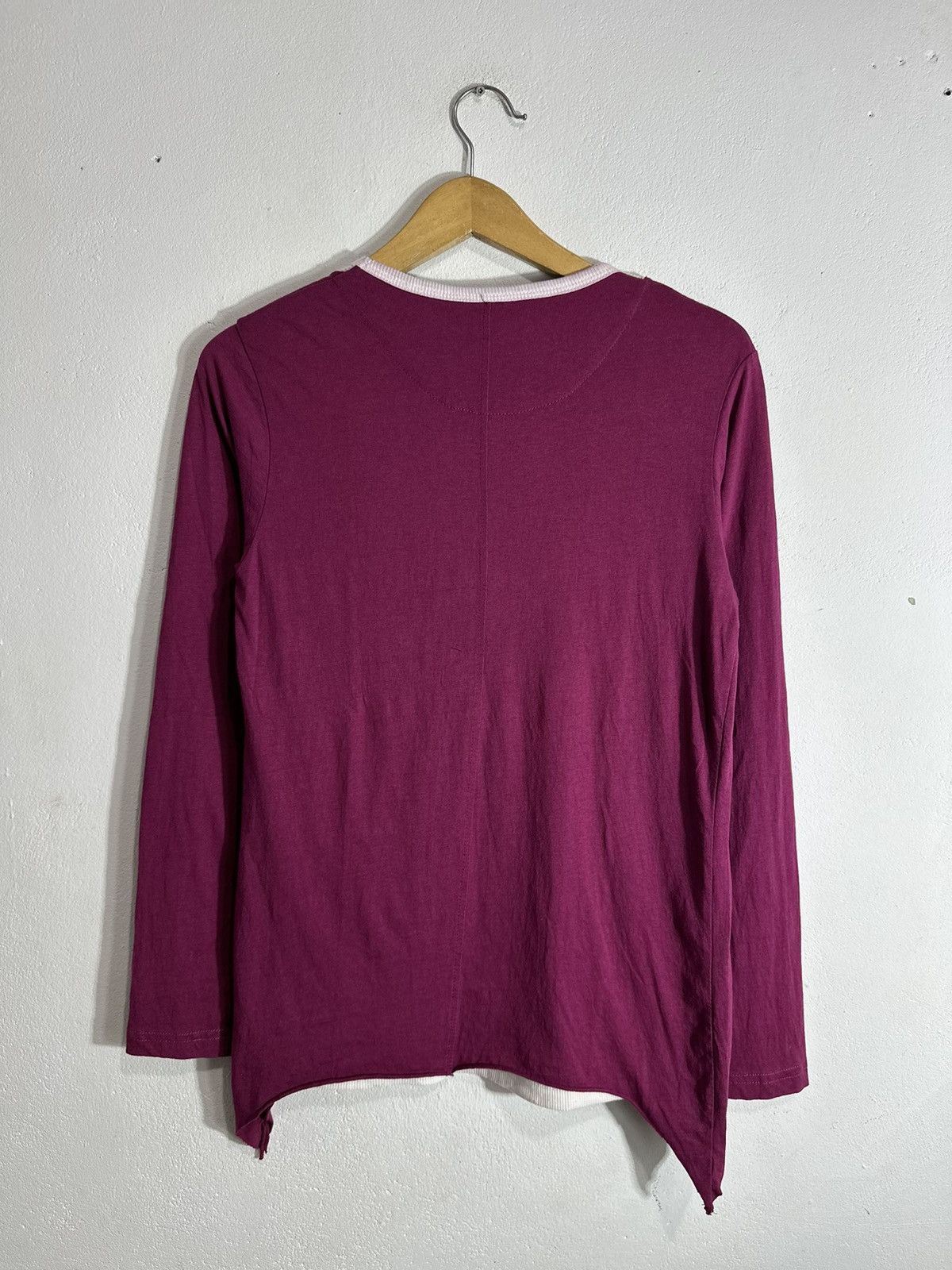 Japanese Brand 2-FIVE HOMME VOGUE DOUBLE LAYER CARDIGAN LONG SLEEVE TEE Size US S / EU 44-46 / 1 - 7 Thumbnail