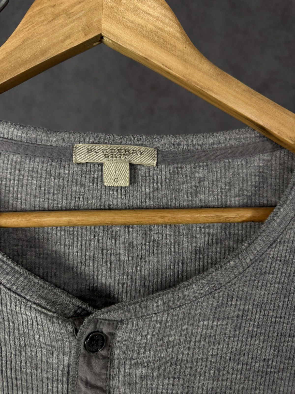 Burberry Burberry Brit luxury designer longsleeve Size US L / EU 52-54 / 3 - 3 Thumbnail