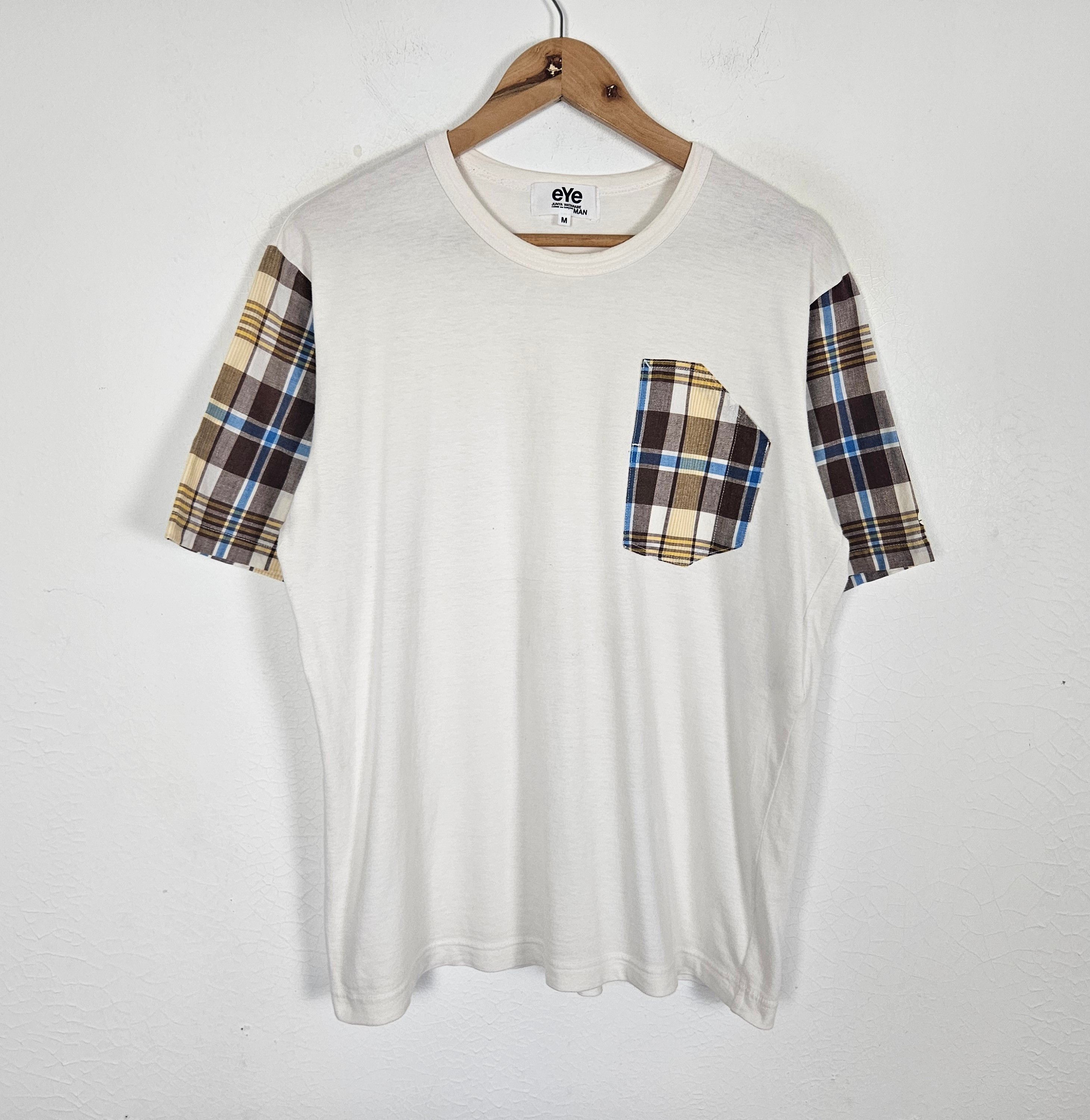 Comme des Garcons Comme des Garcons Junya Watanabe Eye checkered pocket shirt Size US M / EU 48-50 / 2 - 2 Thumbnail