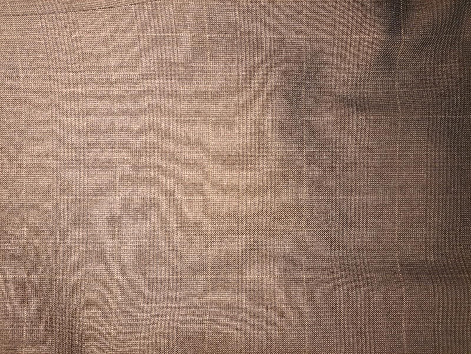 Polo Ralph Lauren Ralph Lauren Sport Coat Mens 44L Long Brown Wool Glen Plaid Size 44L - 5 Thumbnail