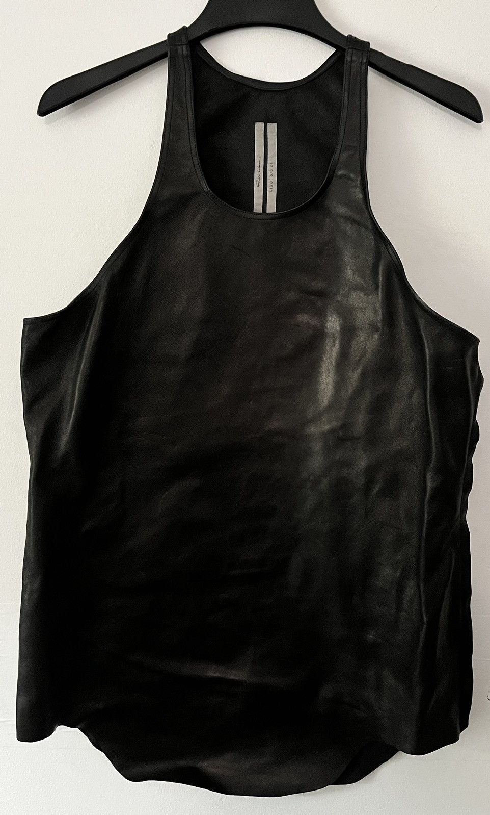 Rick Owens Rick owens SS24 “Lido” Leather Tank | Grailed