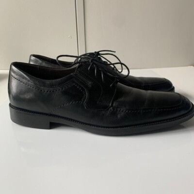 Johnston & Murphy Johnston & Murphy Shuler Oxford Black Leather Dress Shoes Me Size US 10.5 / EU 43-44 - 6 Thumbnail