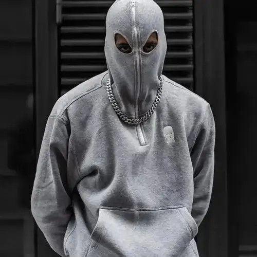 Japanese Brand Gray Oversize Hooded Cardigan Size US M / EU 48-50 / 2 - 4 Thumbnail
