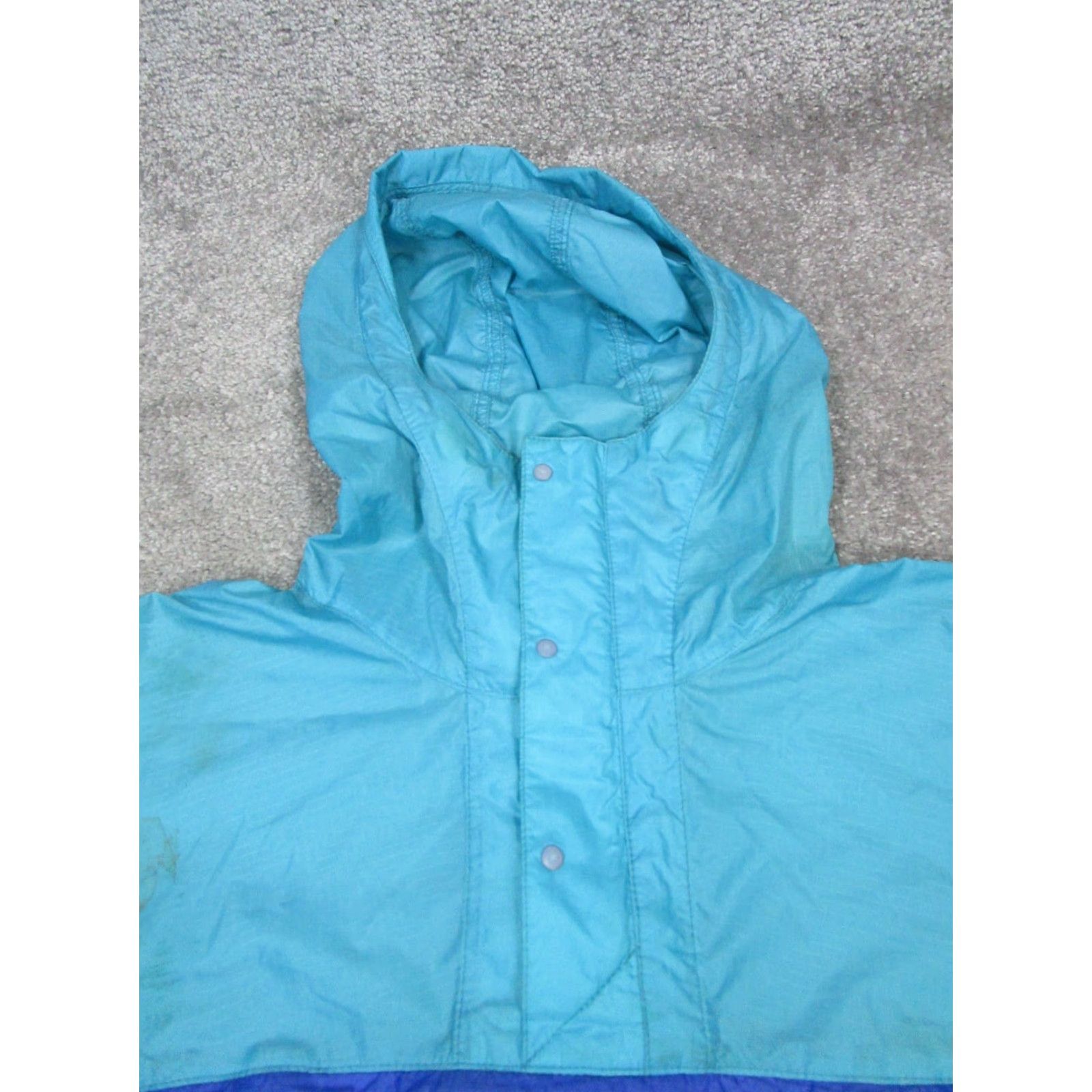 Patagonia VINTAGE Patagonia Jacket Mens Small Blue Windbreaker Anorak Size US S / EU 44-46 / 1 - 2 Thumbnail