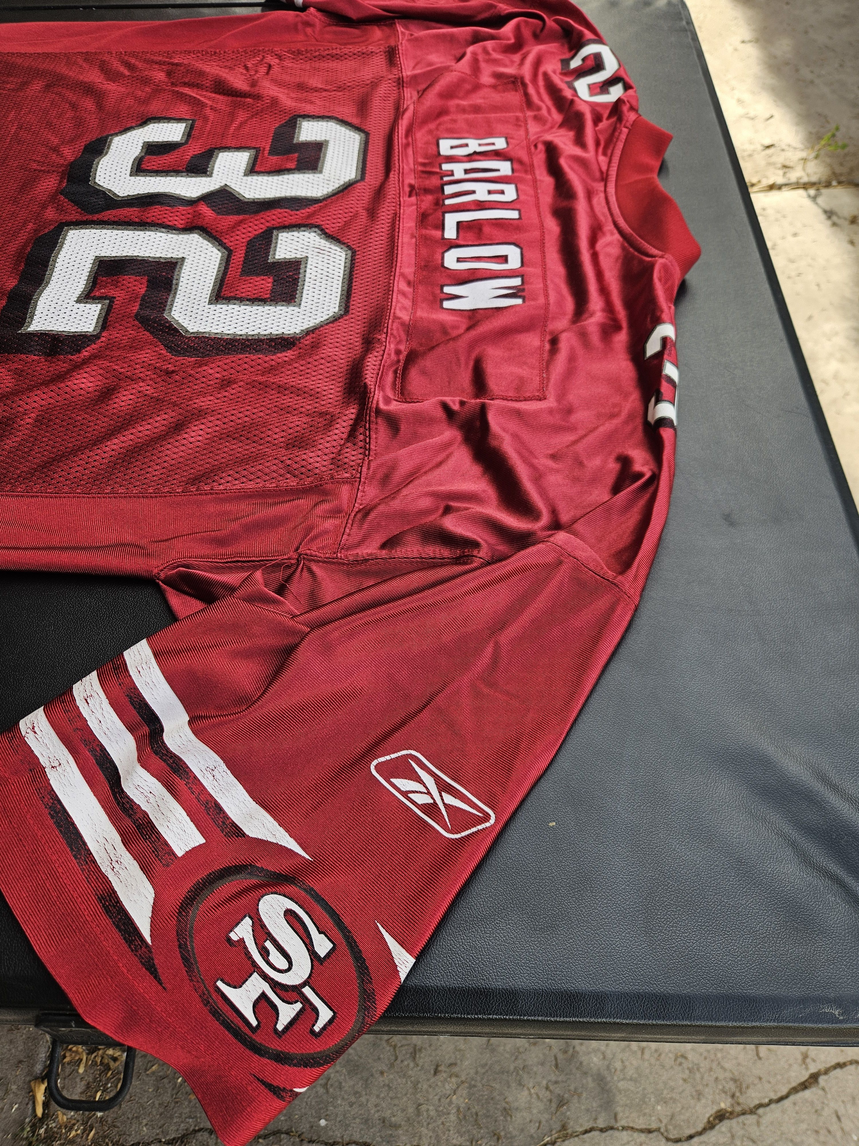 Reebok San Francisco 49ers Kevam Varlow Y2K NFL Reebok Jersey Size US XXL / EU 58 / 5 - 6 Thumbnail