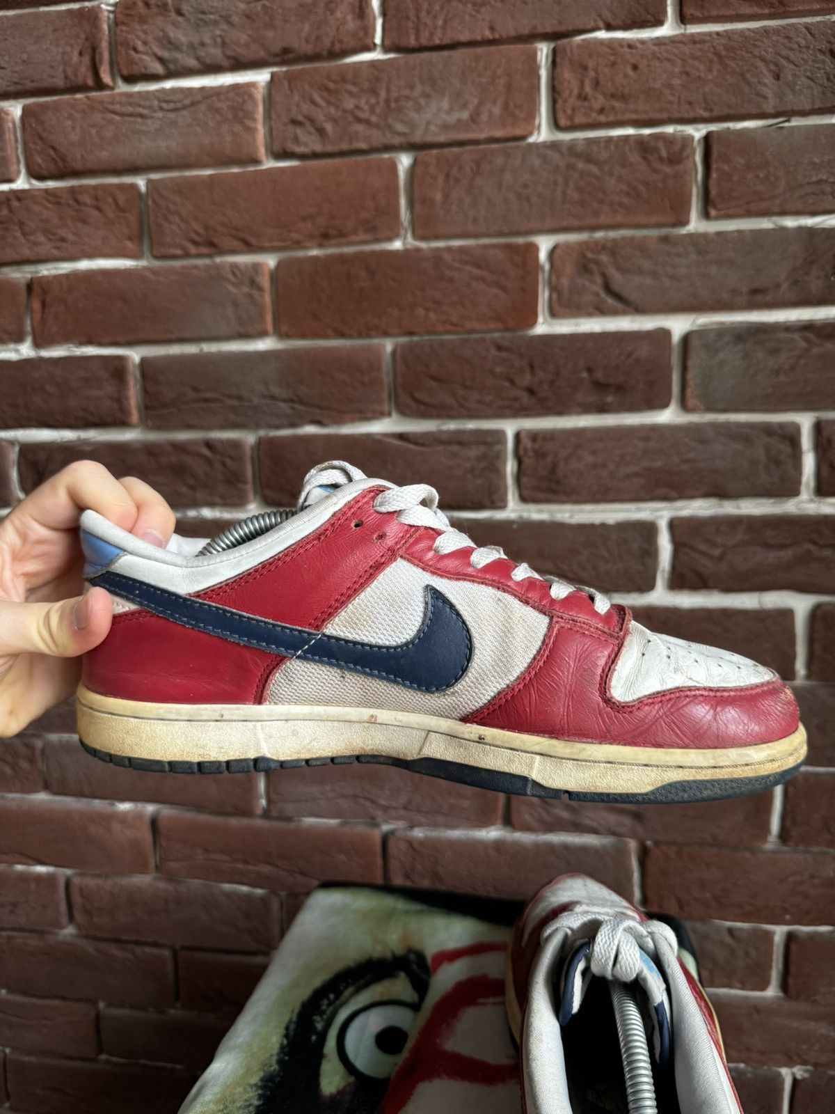 Nike Nike Dunk Low 2004 Vintage Supreme Court Sneakers Hype Rare Size US 9 / EU 42 - 12 Thumbnail
