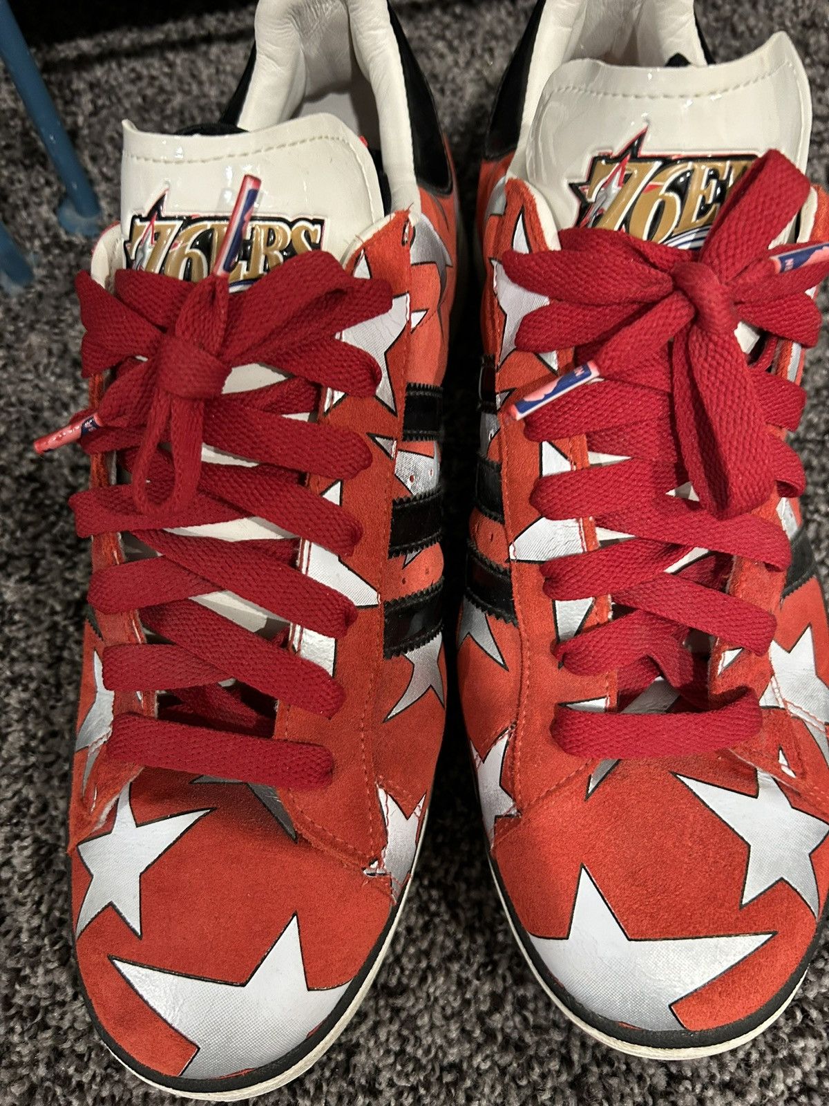 Adidas Adidas Campus 2 "NBA Series" Philadelphia 76ers sneakers Size US 10.5 / EU 43-44 - 11 Thumbnail