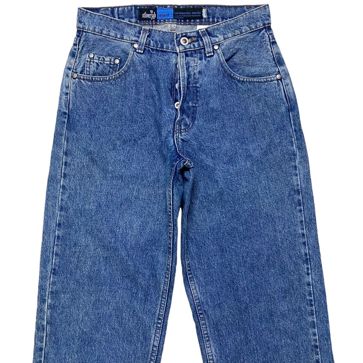 Levi's Vintage Y2K Levis Silvertab Relaxed Fit Jeans Size US 30 / EU 46 - 3 Thumbnail