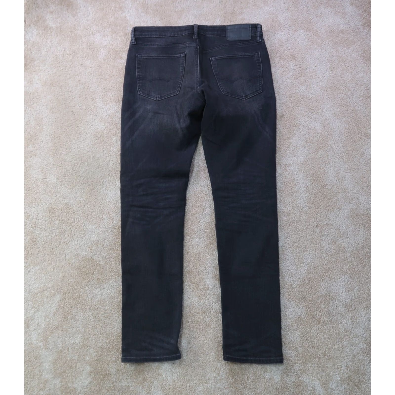 American Eagle Outfitters American Eagle Outfitters Jeans Slim Straight 32x34 Black Denim Mens Size US 32 / EU 48 - 7 Thumbnail